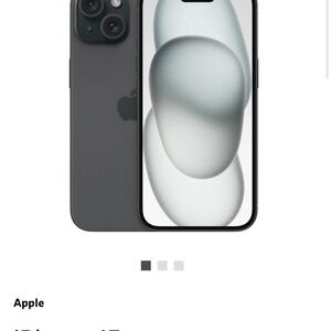 Apple iPhone 15 128 gb - Black + accessories